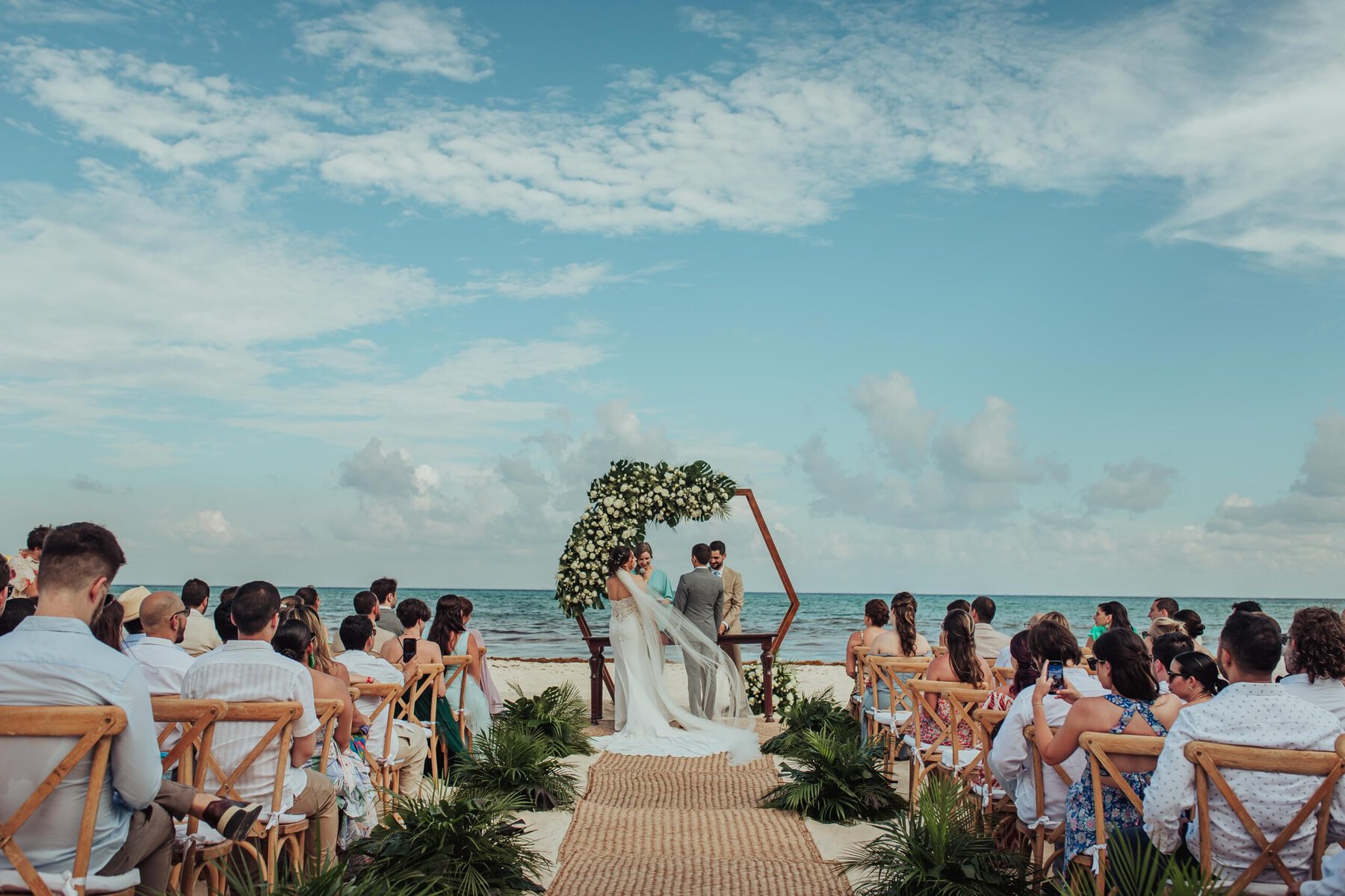 Casamento na praia no Caribe